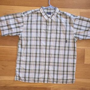 🎉Patagonia Plaid Short Sleeve Shirt Large